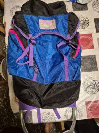 Mochila Vintage Serval con Saco