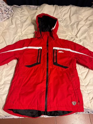 Chaqueta de esquí No Fear roja