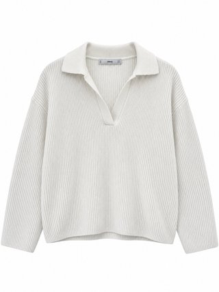 Jersey de punto Mango blanco