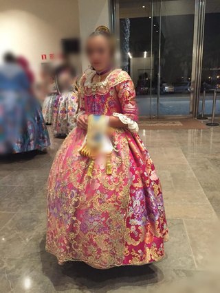 Traje de Fallera para Niña