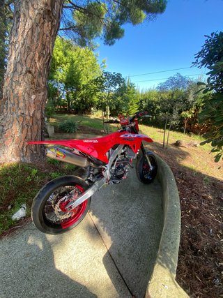 Honda 450x Supermotard 2008 matriculada