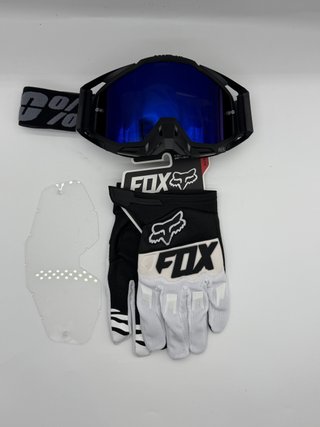 Gafas 100% y Guantes Fox Nuevos 39