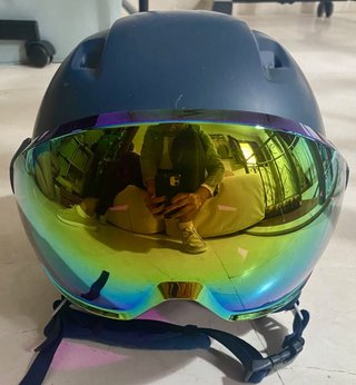 Casco de Esquí Wedze Azul con Máscara