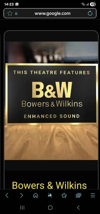 Home Cinema Bowers & Wilkins