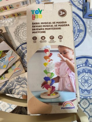 Árbol Musical de Madera Montessori