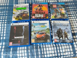 Lote de 6 Juegos para PS4 y PS5