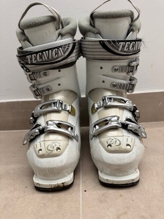 Botas de esquí Tecnica blancas