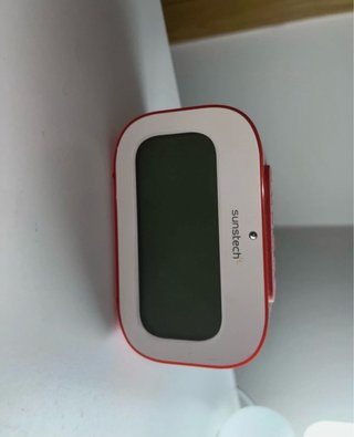 Despertador Sunstech Rojo