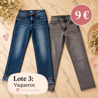 Lote de 2 Vaqueros ❌El gris es S❌