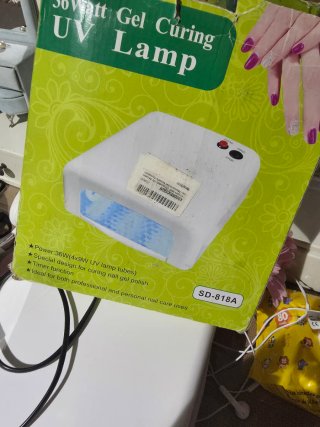 Lámpara de Uñas UV 36W