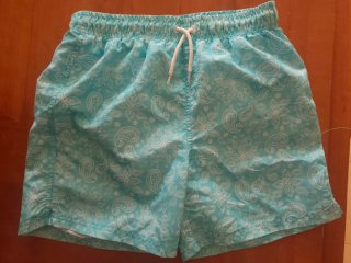 Bañador Niño Estampado Turquesa
