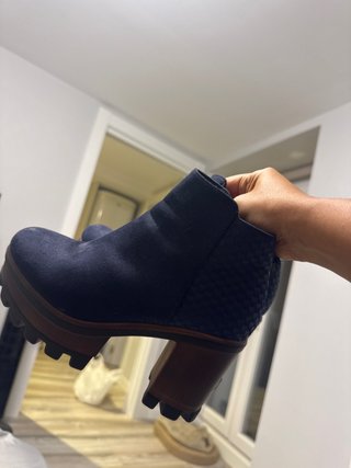 Botines Azules con Plataforma