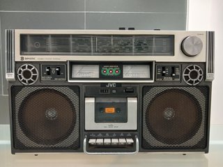 Radio Cassette Vintage JVC RC-838L Biphonic