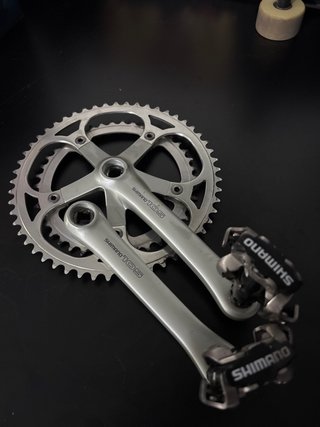 Bielas Shimano 105 clásicas