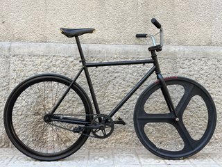 Bicicleta Urbana Fixie Negra