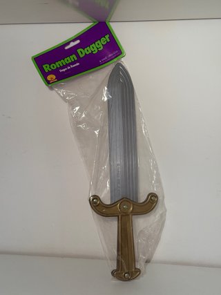 Espada romana de juguete Rubie's para disfraz