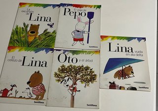 Libros colección Pepo 5 libros