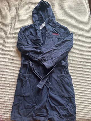 Bata de baño azul Watko Talla 10-11 Decathlon