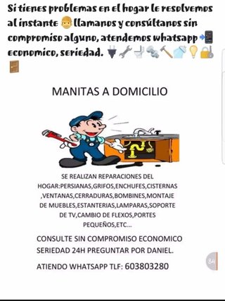 Manitas a domicilio