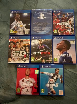 Lote de 7 Juegos para PS4