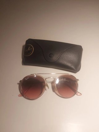Gafas Ray-Ban Doradas y Rosas