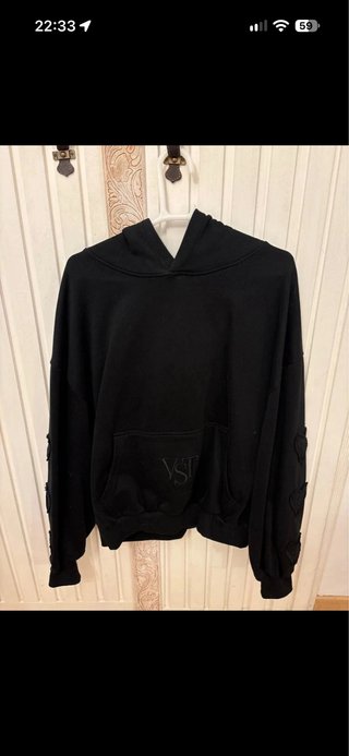 Sudadera Negra Vesta Garments
