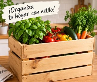 Caja de Madera Ikea
