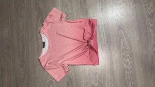 Camiseta Rosa con Nudo