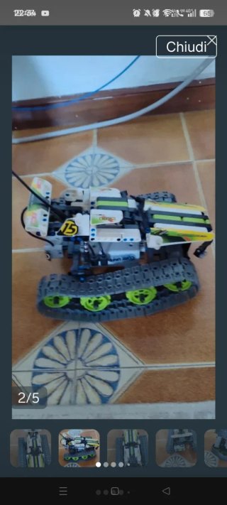 Veicolo LEGO Technic cingolato