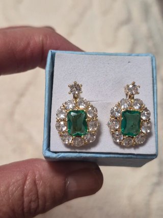 Pendientes Vintage Chapados en Oro