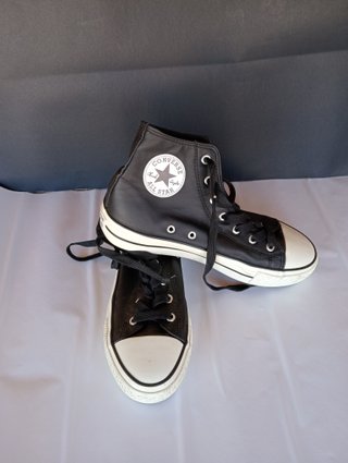Zapatillas Converse Chuck Taylor Negras de piel