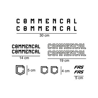 Pegatinas Commencal FRS