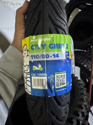 Neumático Michelin City Grip 2 110/80-14