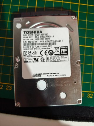 Disco Duro HDD Toshiba 500GB