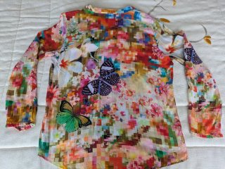 Blusa Desigual Manga Larga