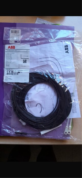 Cable Sensor Óptico ABB TVOC-2-DP20 20m