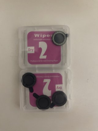 Protectores de cámara iPhone con brillo