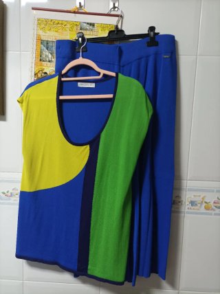 Conjunto CMS Camiseta y Pantalón de punto fino