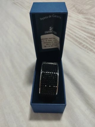 Pulsera Swarovski Negra