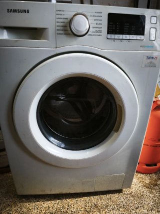 Lavadora Samsung EcoBubble Blanca