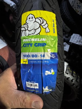 Neumático Michelin City Grip 2 100/80-14 48P