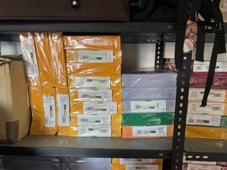 Paquete de Folios de Colores