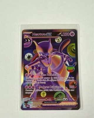 Carta Pokémon Mewtwo EX