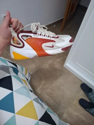 Zapatillas Nike Zoom Blancas y Naranjas