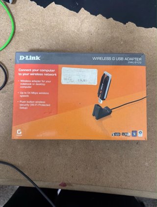Adaptador USB Wireless D-Link DWL-G122