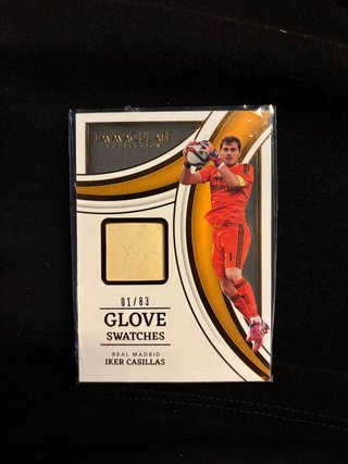 Carta Iker Casillas Panini Immaculate