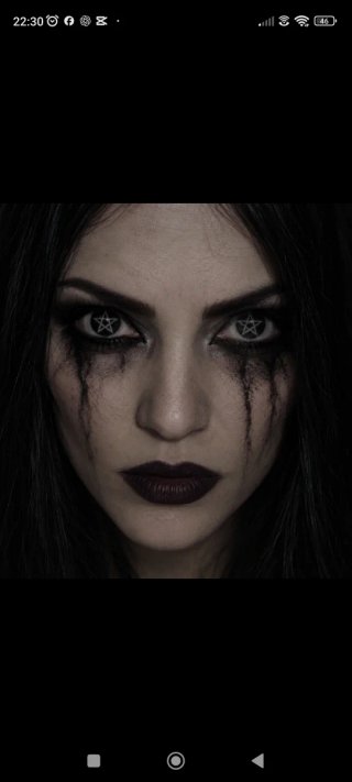 Lentillas Pentagrama para Halloween