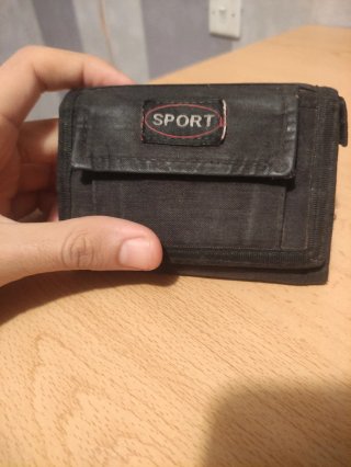 Cartera Sport Negra