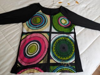 Camiseta Desigual Manga Larga