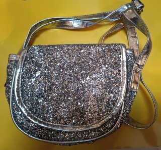 Bolso de Niña Benetton Plateado
